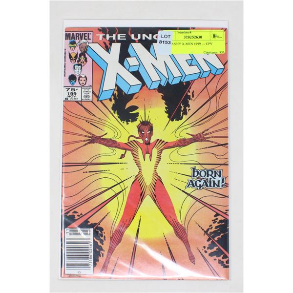 UNCANNY X-MEN #199 --- CPV