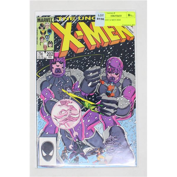 UNCANNY X-MEN #202