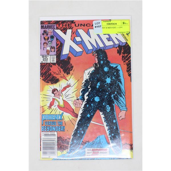 UNCANNY X-MEN #203 --- CPV