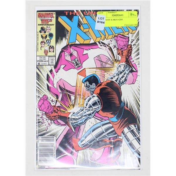 UNCANNY X-MEN #209