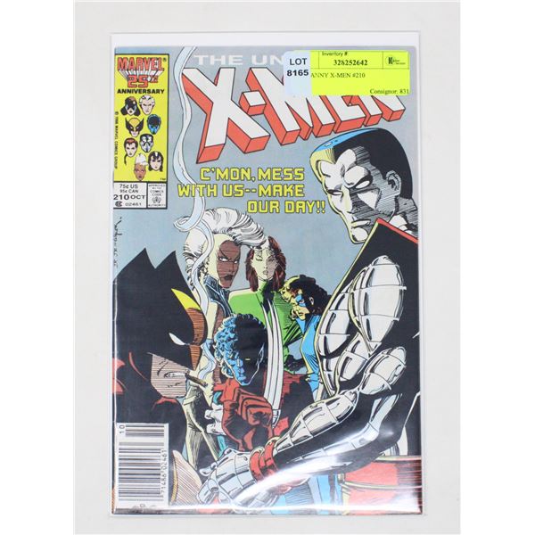 UNCANNY X-MEN #210