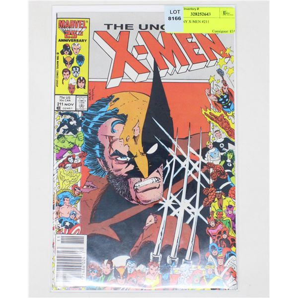 UNCANNY X-MEN #211