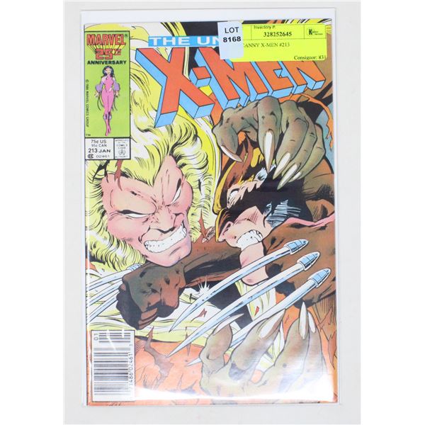 UNCANNY X-MEN #213