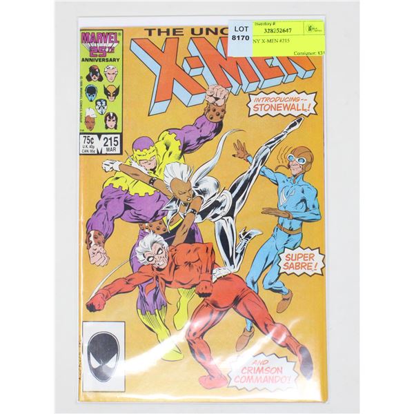 UNCANNY X-MEN #215