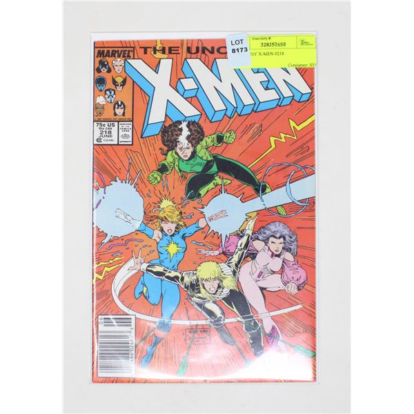 UNCANNY X-MEN #218