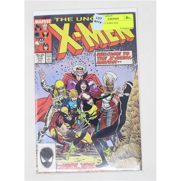 UNCANNY X-MEN #219