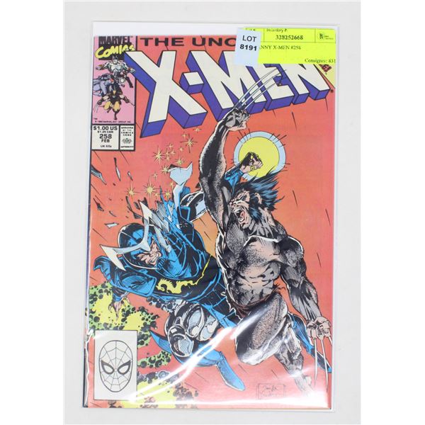 UNCANNY X-MEN #258
