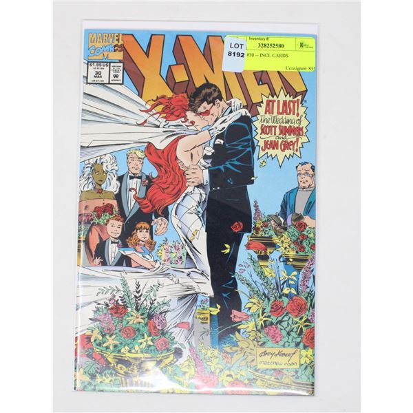 X-MEN #30 -- INCL CARDS