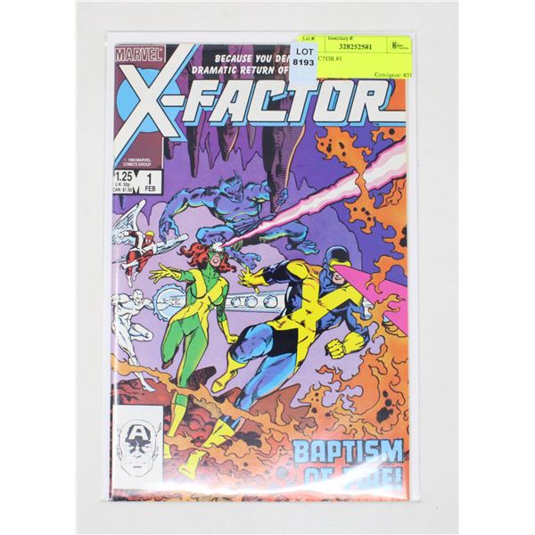 X-FACTOR #1