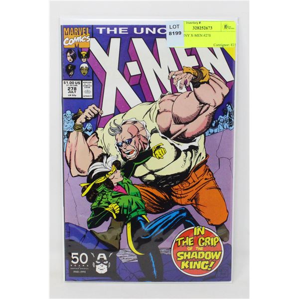 UNCANNY X-MEN #278
