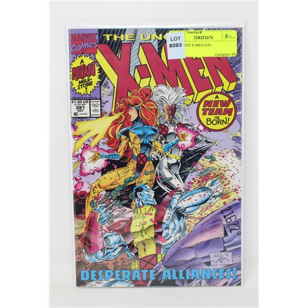 UNCANNY X-MEN #281