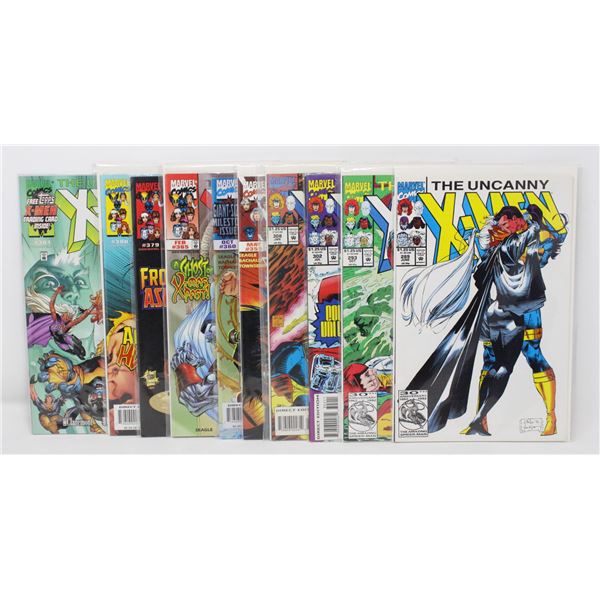 UNCANNY X-MEN --- 10 ISSUES