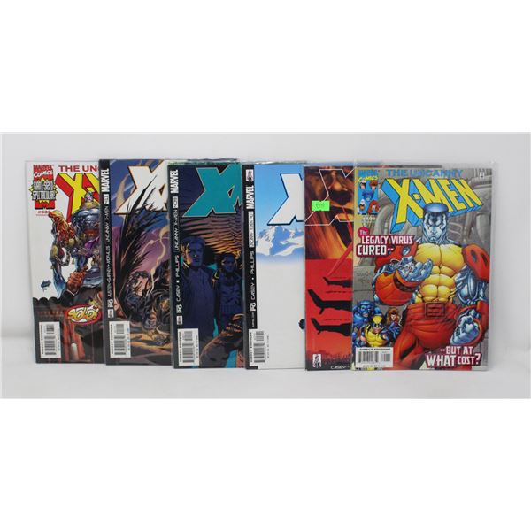 UNCANNY X-MEN --- 10 ISSUES