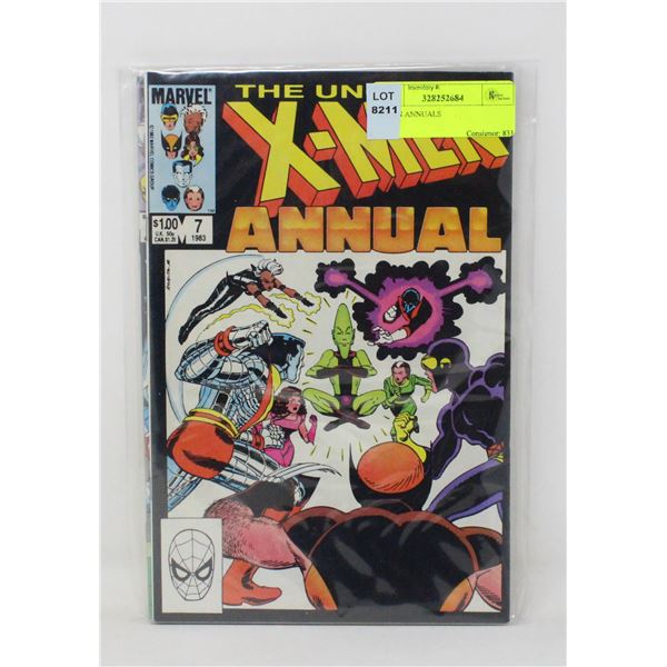 X-MEN ANNUALS