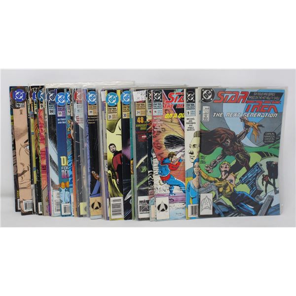 STAR TREK: THE NEXT GENERATION --- 30 COMICS