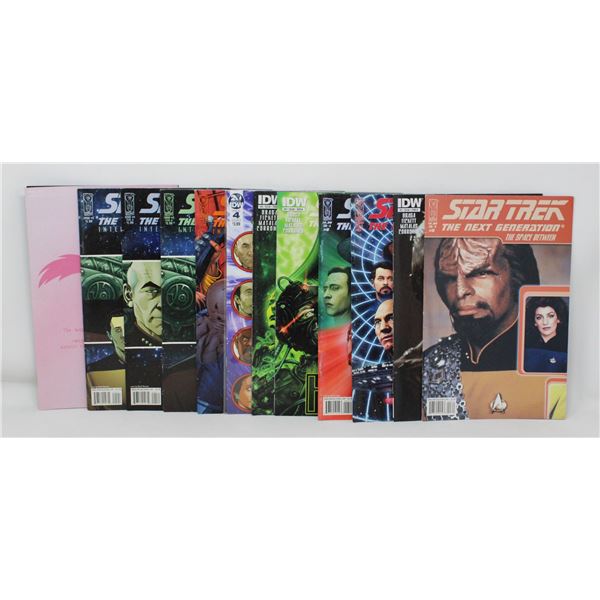 STAR TREK: THE NEXT GENERATION --- 12 COMICS
