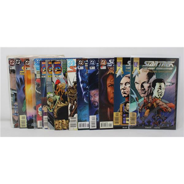 STAR TREK --- 13 COMICS