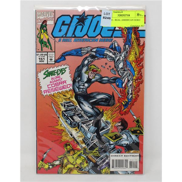 G. I. JOE - REAL AMERICAN HERO #151