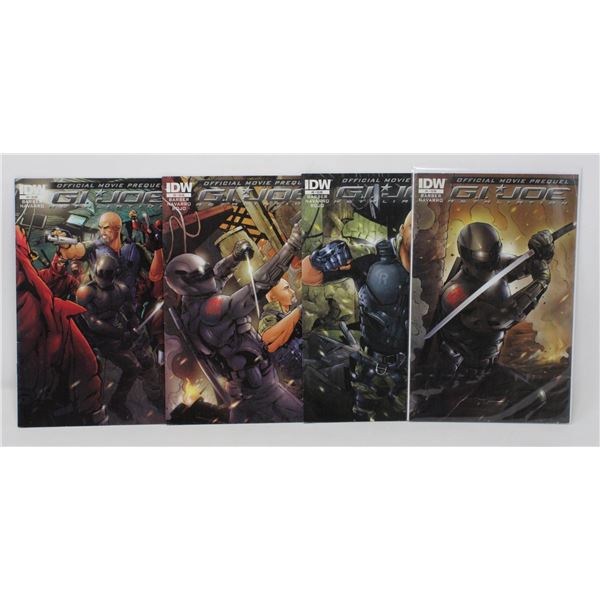 G.I. JOE: RETALIATION #1 TO #4