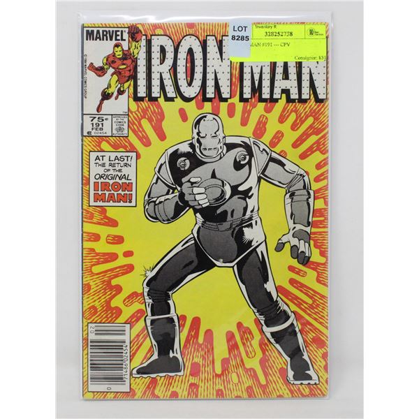 IRON MAN #191 --- CPV
