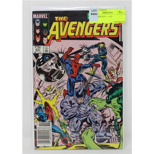 AVENGERS #237 --- CPV