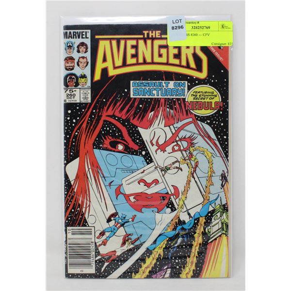 AVENGERS #260 --- CPV