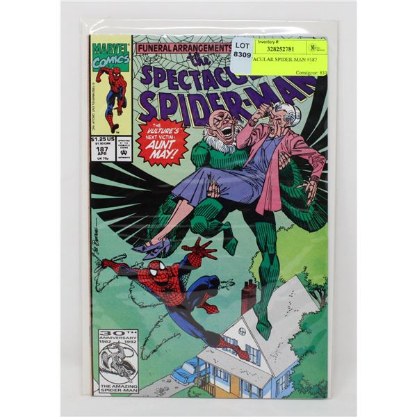 SPECTACULAR SPIDER-MAN #187