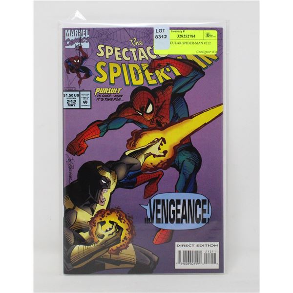 SPECTACULAR SPIDER-MAN #212