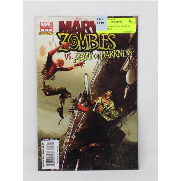 MARVEL ZOMBIES VS ARMY OF DARKNESS #3