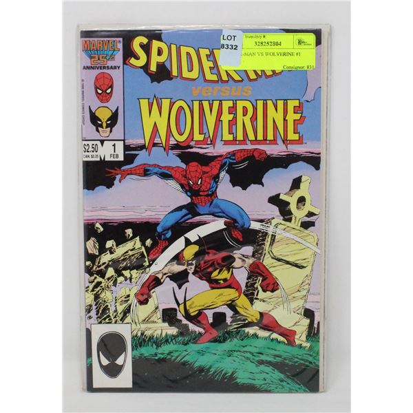 SPIDER-MAN VS WOLVERINE #1