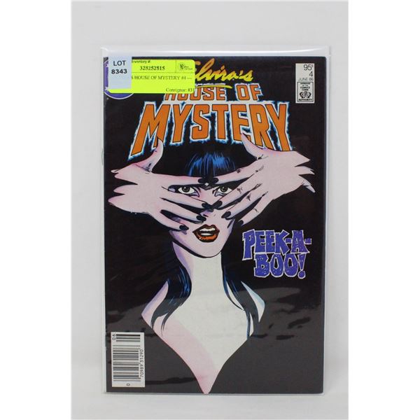 ELVIRA'S HOUSE OF MYSTERY #4 --- CPV