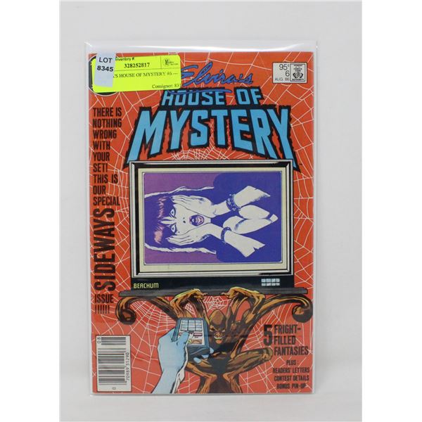 ELVIRA'S HOUSE OF MYSTERY #6 --- CPV