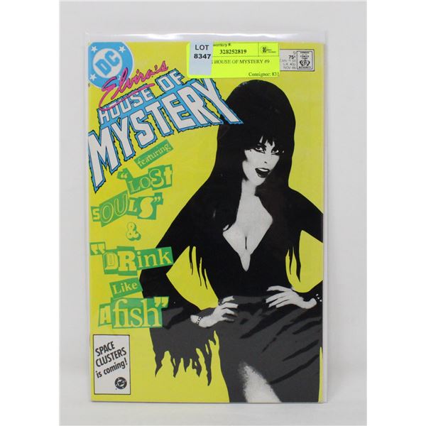 ELVIRA'S HOUSE OF MYSTERY #9