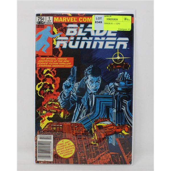 BLADE RUNNER #1 --- CPV