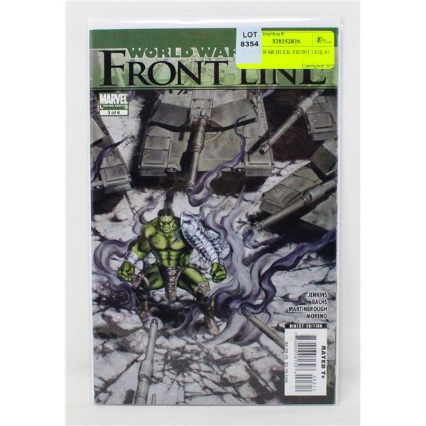 WORLD WAR HULK: FRONT LINE #3