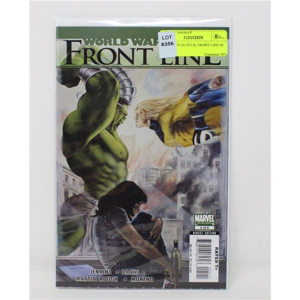 WORLD WAR HULK: FRONT LINE #5