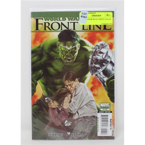 WORLD WAR HULK: FRONT LINE #6