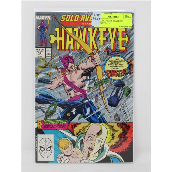SOLO AVENGERS STARRING HAWKEYE #18