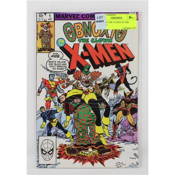 OBNOXIO THE CLOWN VS THE X-MEN #1
