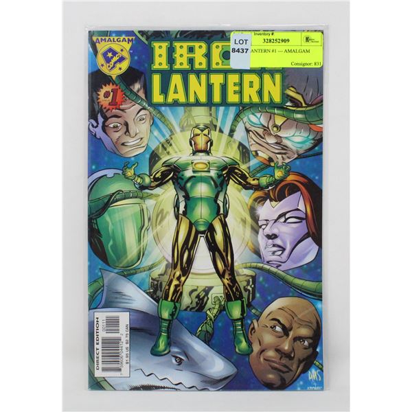IRON LANTERN #1 --- AMALGAM