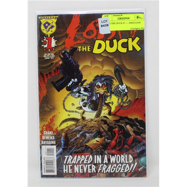 LOBO THE DUCK #1 --- AMALGAM