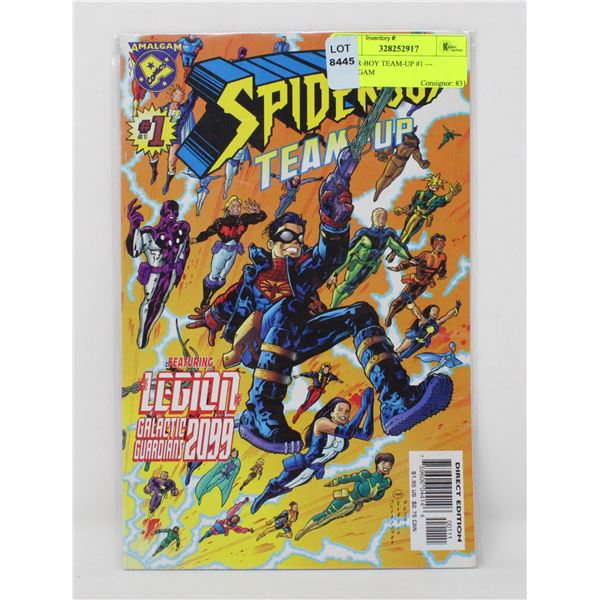 SPIDER-BOY TEAM-UP #1 --- AMALGAM