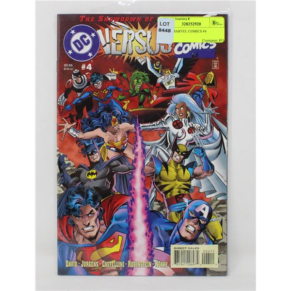 DC VS MARVEL COMICS #4