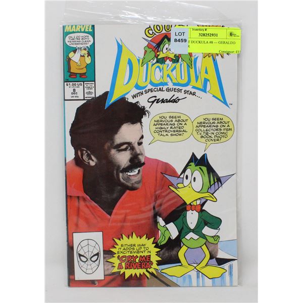 COUNT DUCKULA #8 --- GERALDO COVER