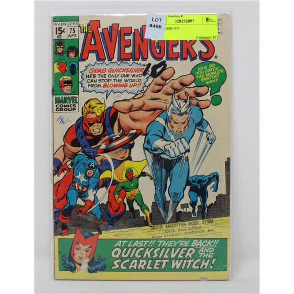 AVENGERS #75