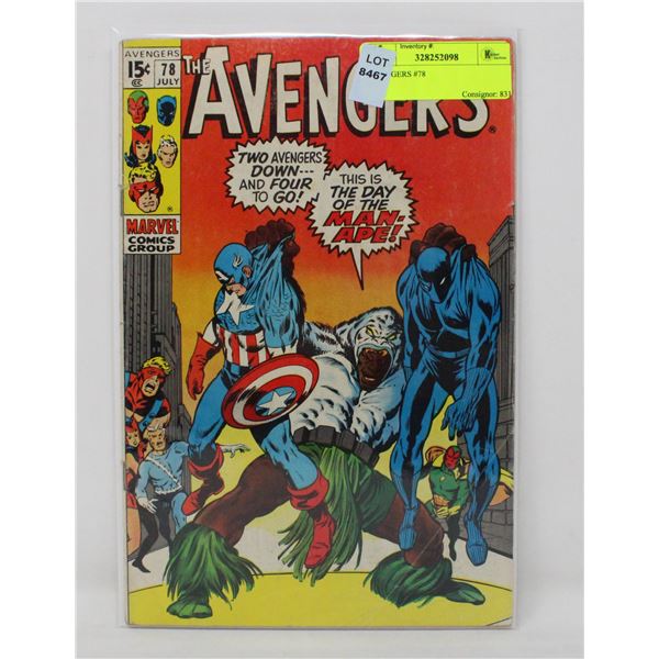 AVENGERS #78