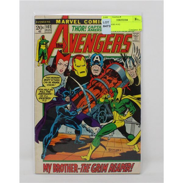 AVENGERS #102
