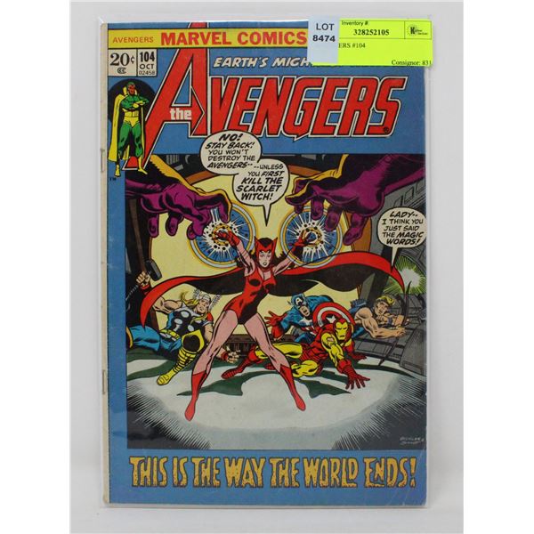 AVENGERS #104