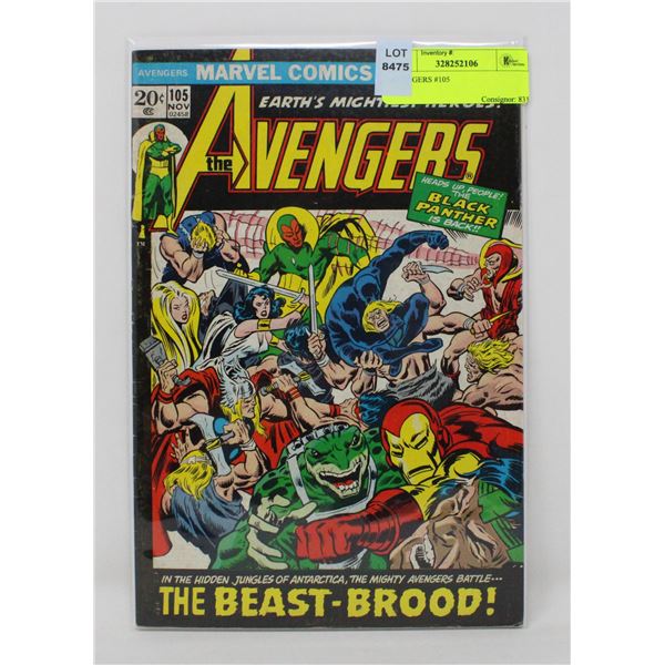 AVENGERS #105