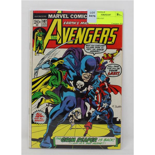 AVENGERS #107